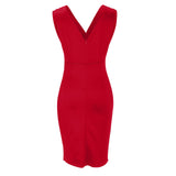 Morges – Robe avec Drapé et Silhouette Mette en Valeur