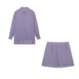 Elizabeth - Ensemble chemise légère et shorts