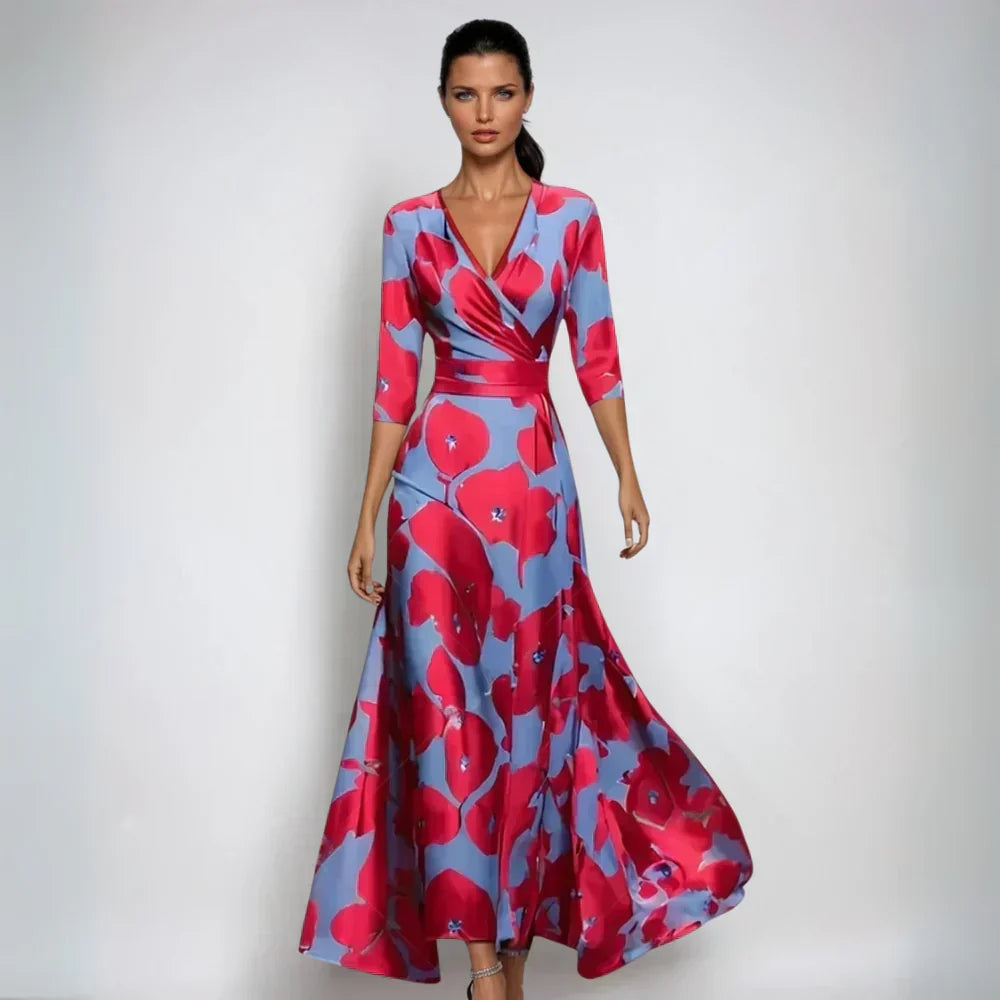 Montreux – Robe Élégante avec Décolleté en V