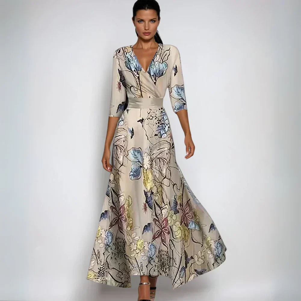 Montreux – Robe Élégante avec Décolleté en V