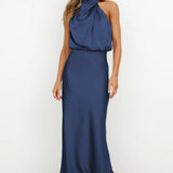 Charmey – Robe Longue Élégante à Coupe Classique