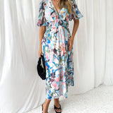 Juliette | Robe Féminine à Motif Floral