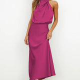 Charmey – Robe Longue Élégante à Coupe Classique