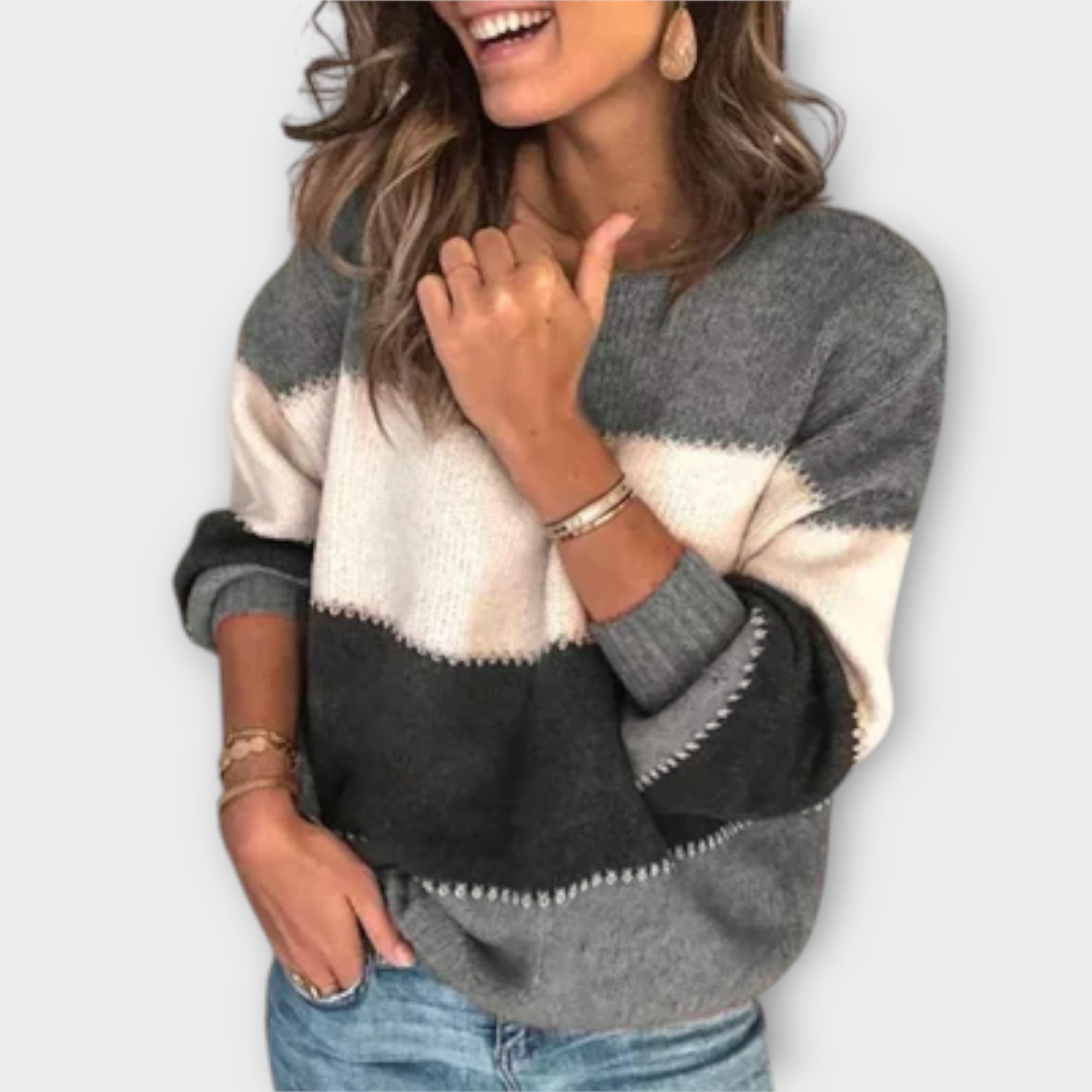 Elisa - Pull décontracté et douillet