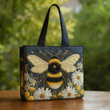 Sac Artisanal | Abeille avec Marguerites et Étoiles