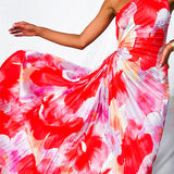 Rolle | Robe Plissée à Épaule Unique