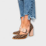 Avano - Sandales léopard à talons