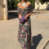 Nadège | Robe de Soirée Corail