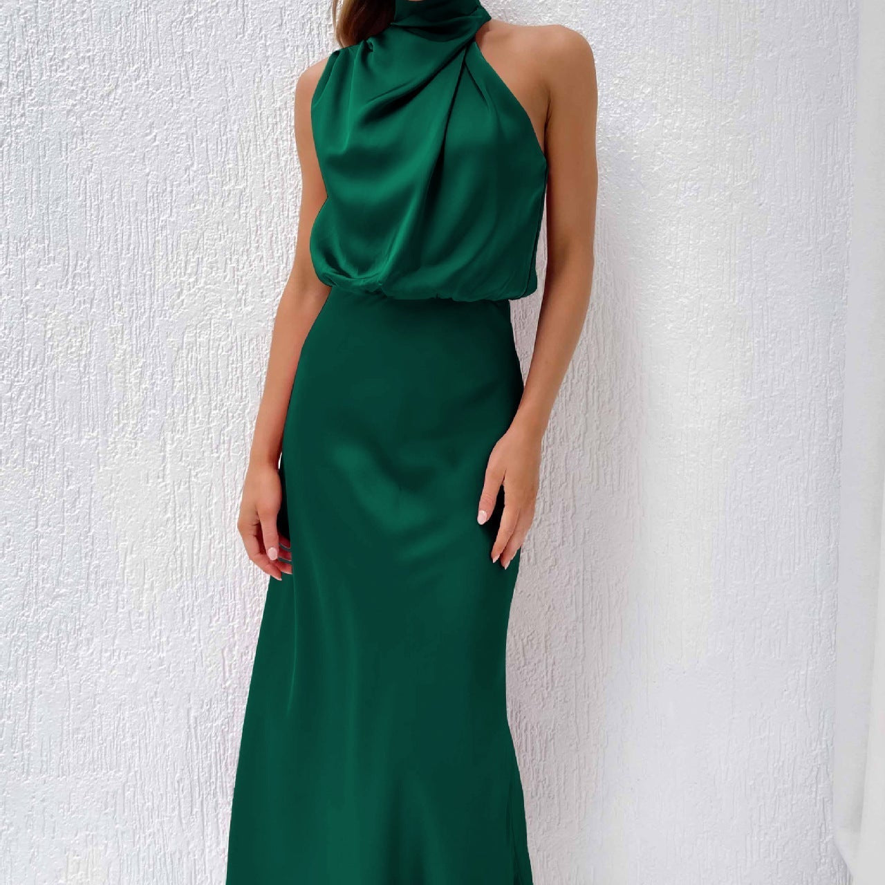 Charmey – Robe Longue Élégante à Coupe Classique