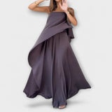 Ruby - Haut-top sans manches chic et jupe