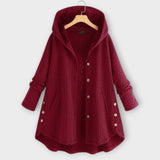 Leslie - Veste Boutonnée Chaude