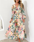 Celine | Robe Féminine avec Motif Floral