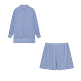 Elizabeth - Ensemble chemise légère et shorts