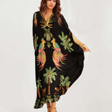 Alessandra - Robe longue à motifs