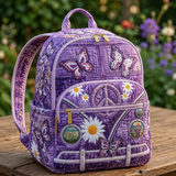 Sac à dos Boho - Papillons et Paix