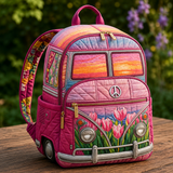 Sac à dos Boho - Rose Crépuscule