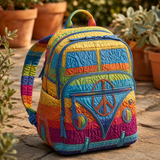 Sac à dos Boho - Arc-en-ciel