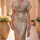 Mathilde | Robe Élégante en Tissu Léger et Fluide