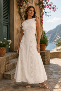 Della | Élégante Robe Maxi Brodée
