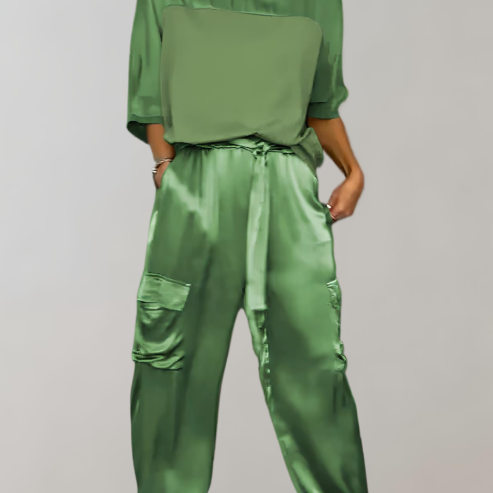 Finley - Ensemble de Salon Cargo Soie