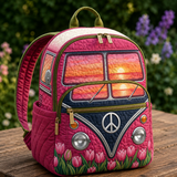 Sac à dos Boho - Couchant et Tulipes