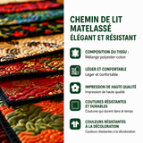 Camille - Couverture matelassée Coquillage Côtière