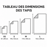 Camille - Tapis décoratif Squelette Abyssal