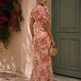 Broc – Robe à Imprimé Floral et Coupe Romantique