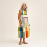 Madeleine | Robe Midi Graphique