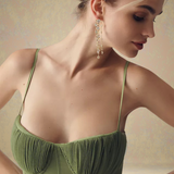 Bulle – Robe Midi Plissée avec Air Romantique