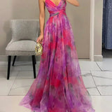 Charline | Robe Maxi Envoûtante à Imprimé Floral