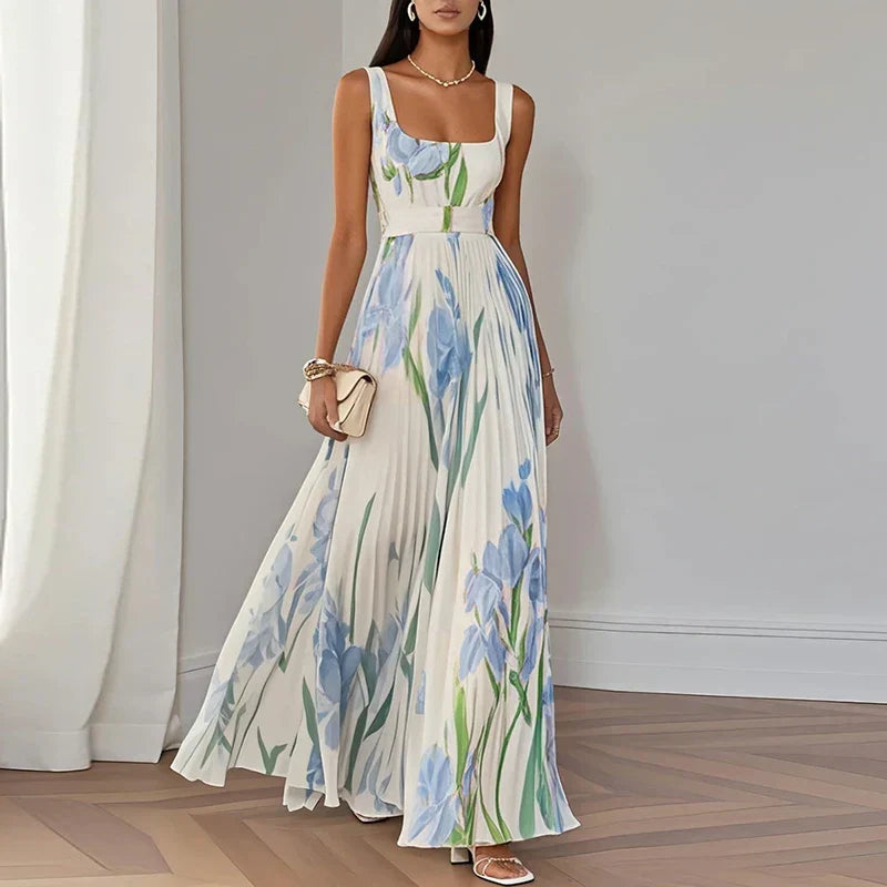 Oriah | Robe Maxi A-Line Florale