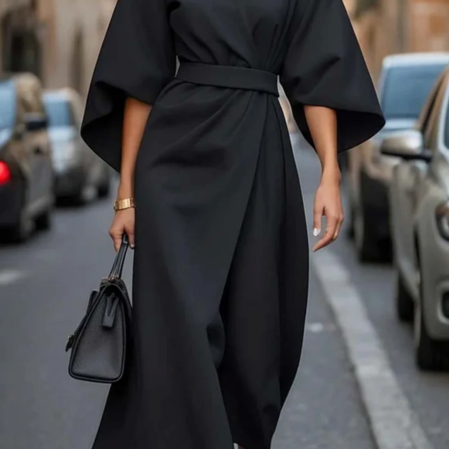 Gryon – Robe Élégante à Coupe Classique