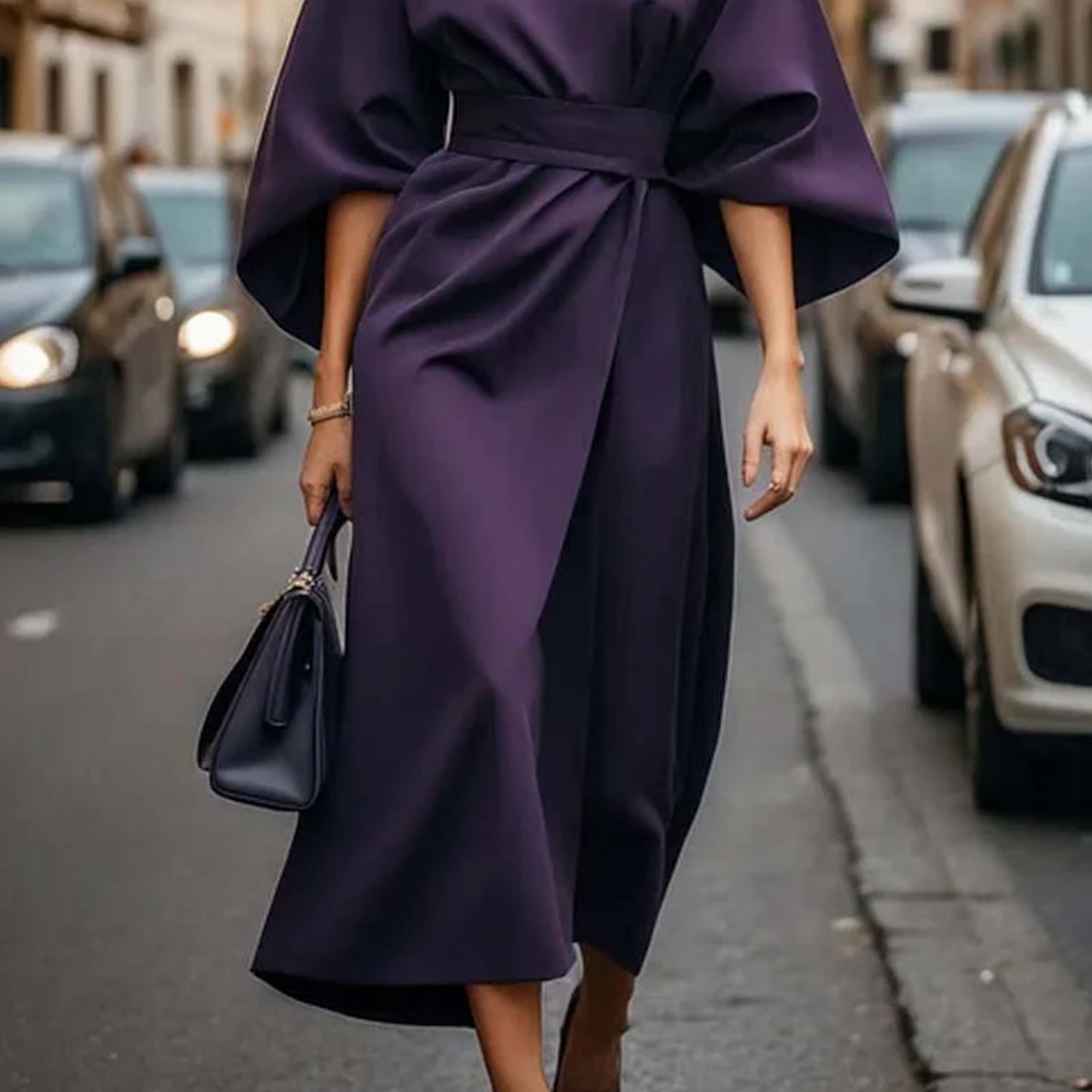 Gryon – Robe Élégante à Coupe Classique