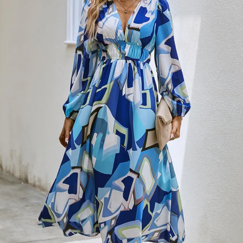 Juliette | Robe Féminine à Motif Floral