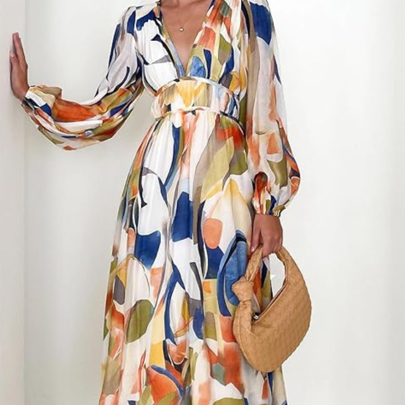 Juliette | Robe Féminine à Motif Floral