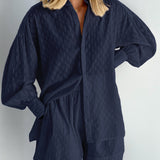 Elizabeth - Ensemble chemise légère et shorts