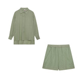 Elizabeth - Ensemble chemise légère et shorts
