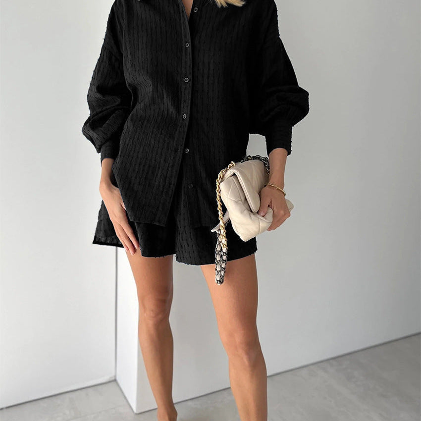 Elizabeth - Ensemble chemise légère et shorts