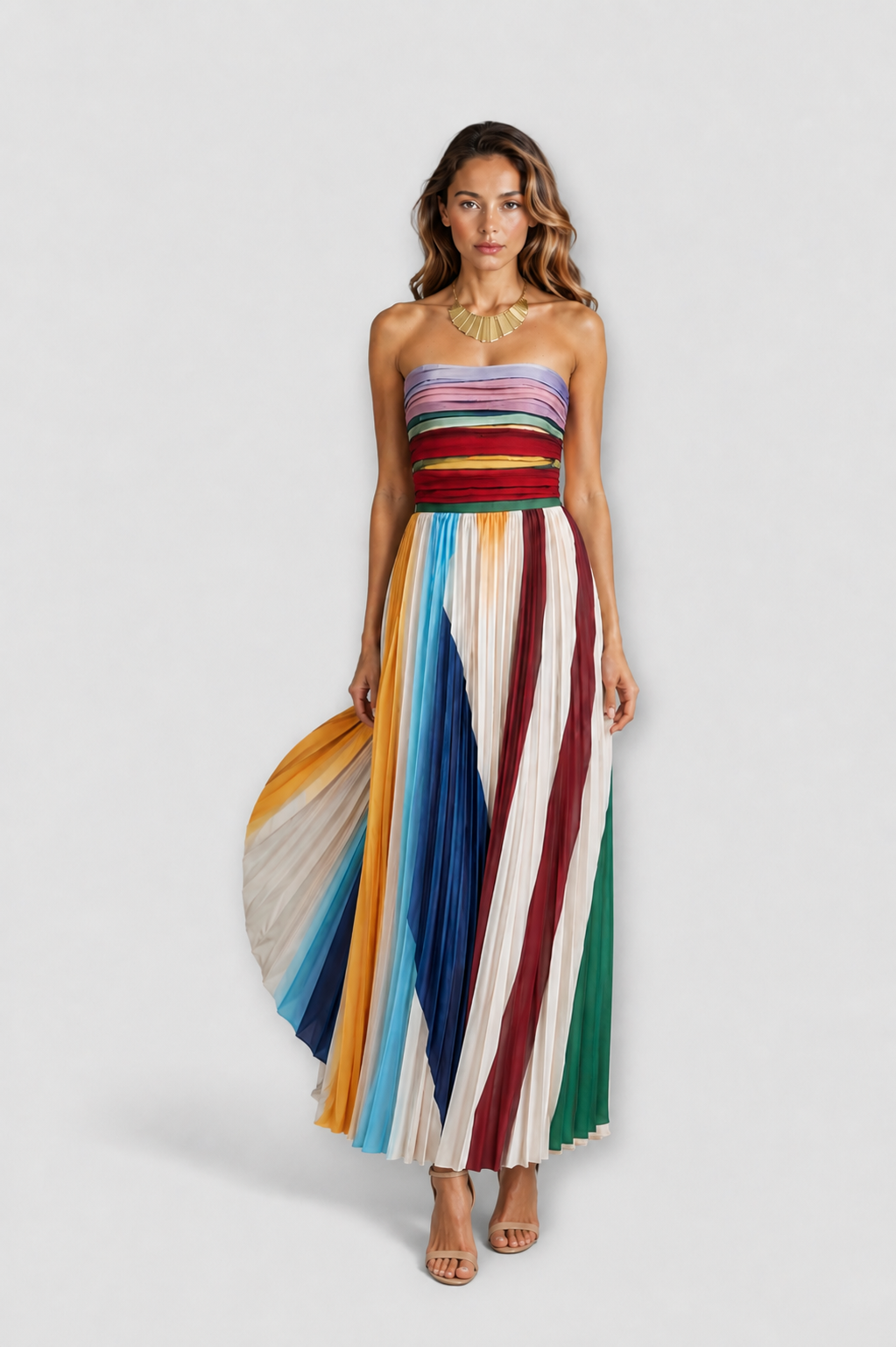 Evelyn | Robe Longue Élégante