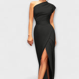 Glion – Robe de Soirée avec Décolleté Incliné