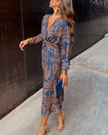 Celeste | Robe Midi Élégance Florale