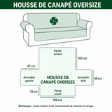 Maud - Housse de canapé matelassée Élan et Sentier