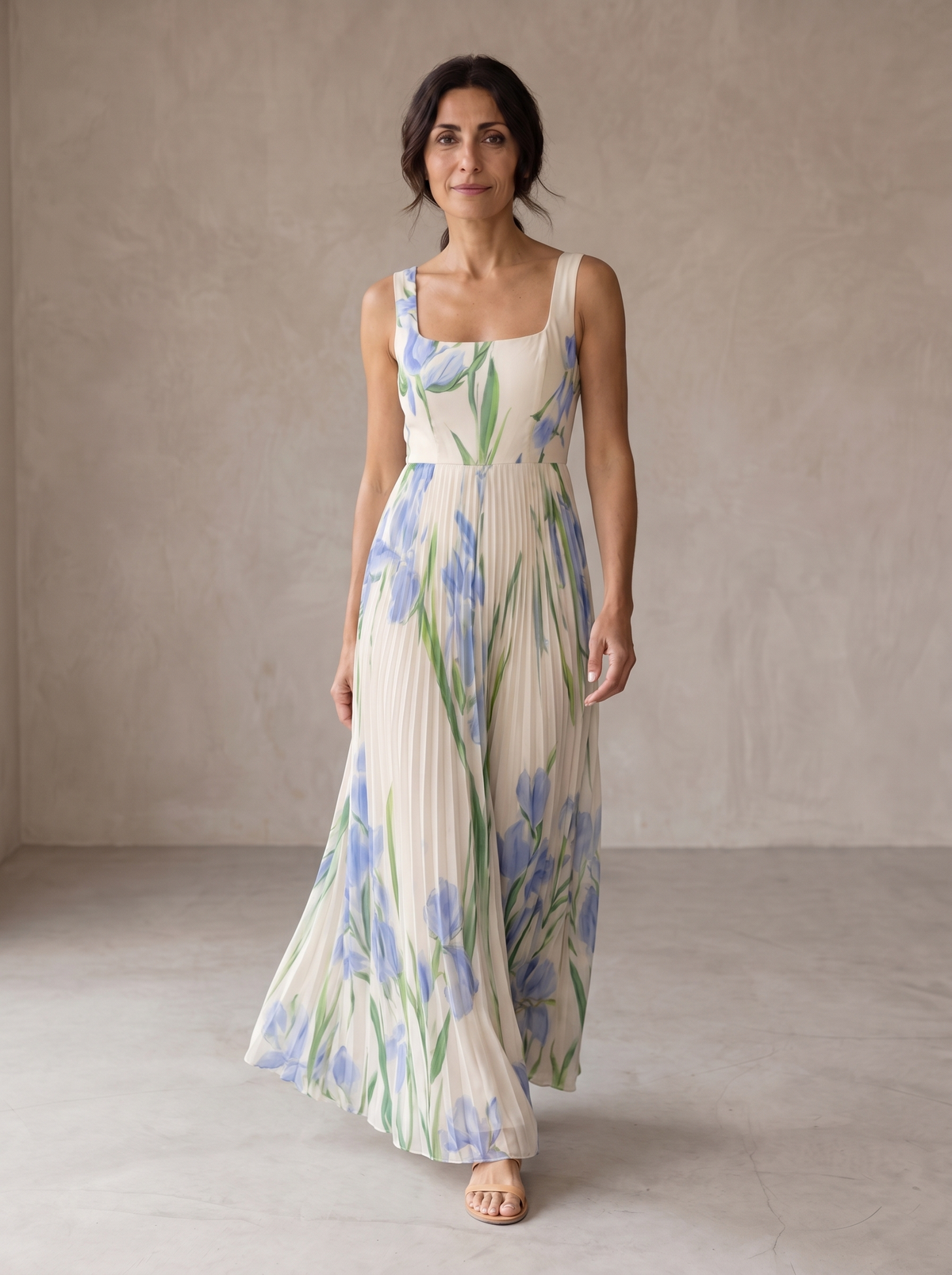 Oriah | Robe Maxi A-Line Florale