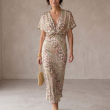 Mathilde | Robe Élégante en Tissu Léger et Fluide