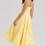 Lutry – Robe Midi en Tulle avec Jupe Ample