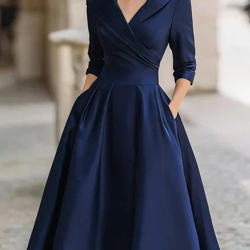 Lausanne – Robe Midi Élégante