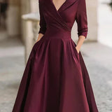 Lausanne – Robe Midi Élégante