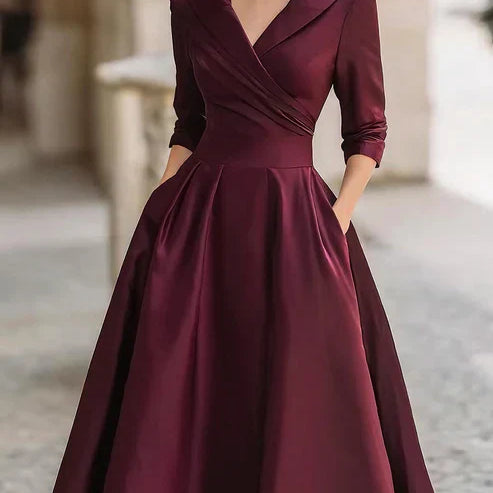 Lausanne – Robe Midi Élégante