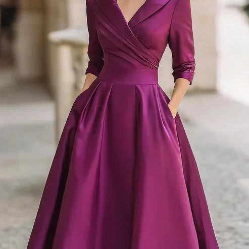 Lausanne – Robe Midi Élégante